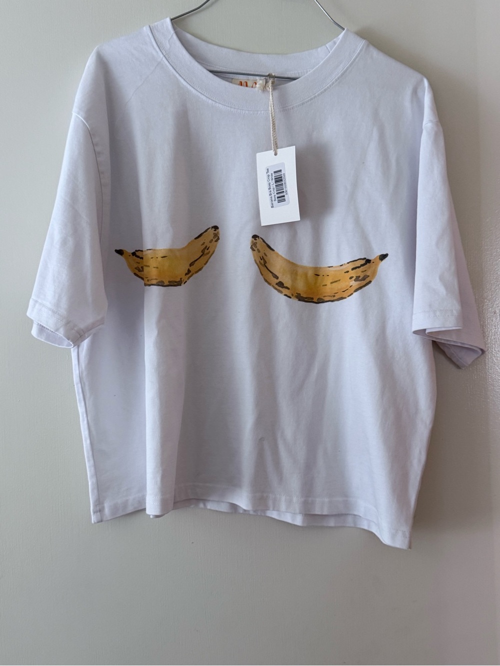 Women’s MAKU Tee with Yellow Banana Print
